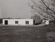 picture showing the back lot of the Truck Cab building